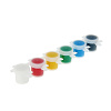 Краска акриловая 6 цветов по 5мл (Блок-тара-Спайк 6 баночек по 5мл) купить недорого в Краснодаре от производителя С-Пластик